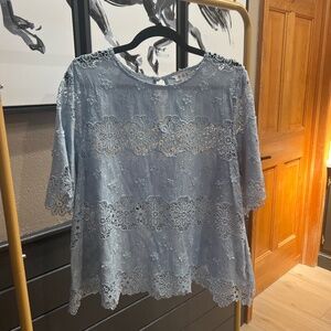 POL Blouse light blue